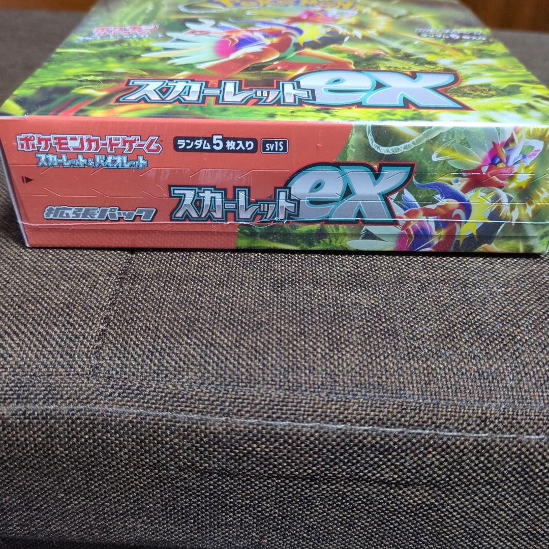 ポケモンカード　スカーレットex　BOX　ポケセン産　シュリンク付き　納品書付き