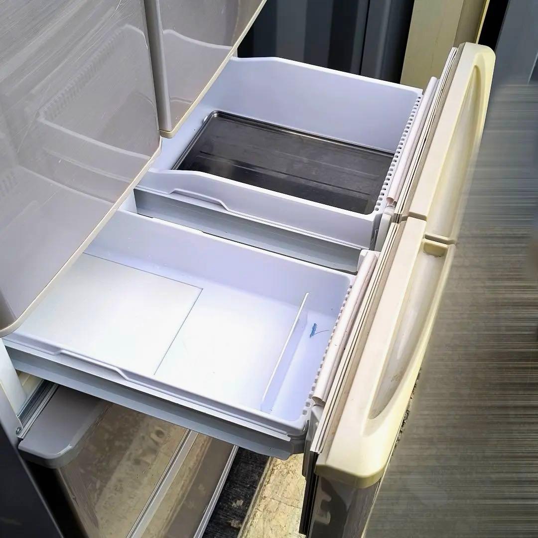 運搬取付無料！ジュエルシルバー・SHARP純正冷蔵庫！　完動品＆美品！