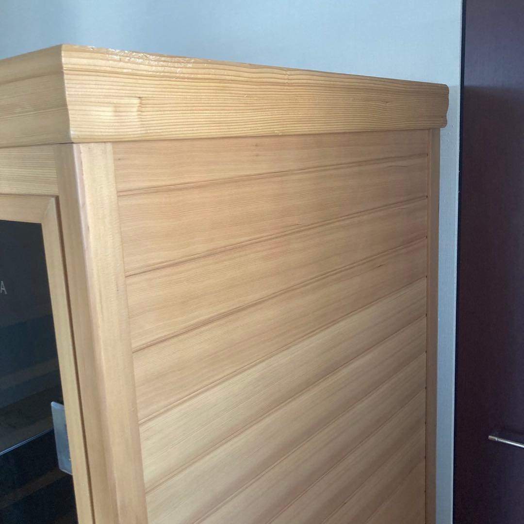 【100V家庭用サウナ】遠赤外線リラクゼーションサウナ　NATURAL SPA