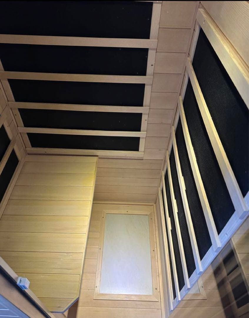 【100V家庭用サウナ】遠赤外線リラクゼーションサウナ　NATURAL SPA