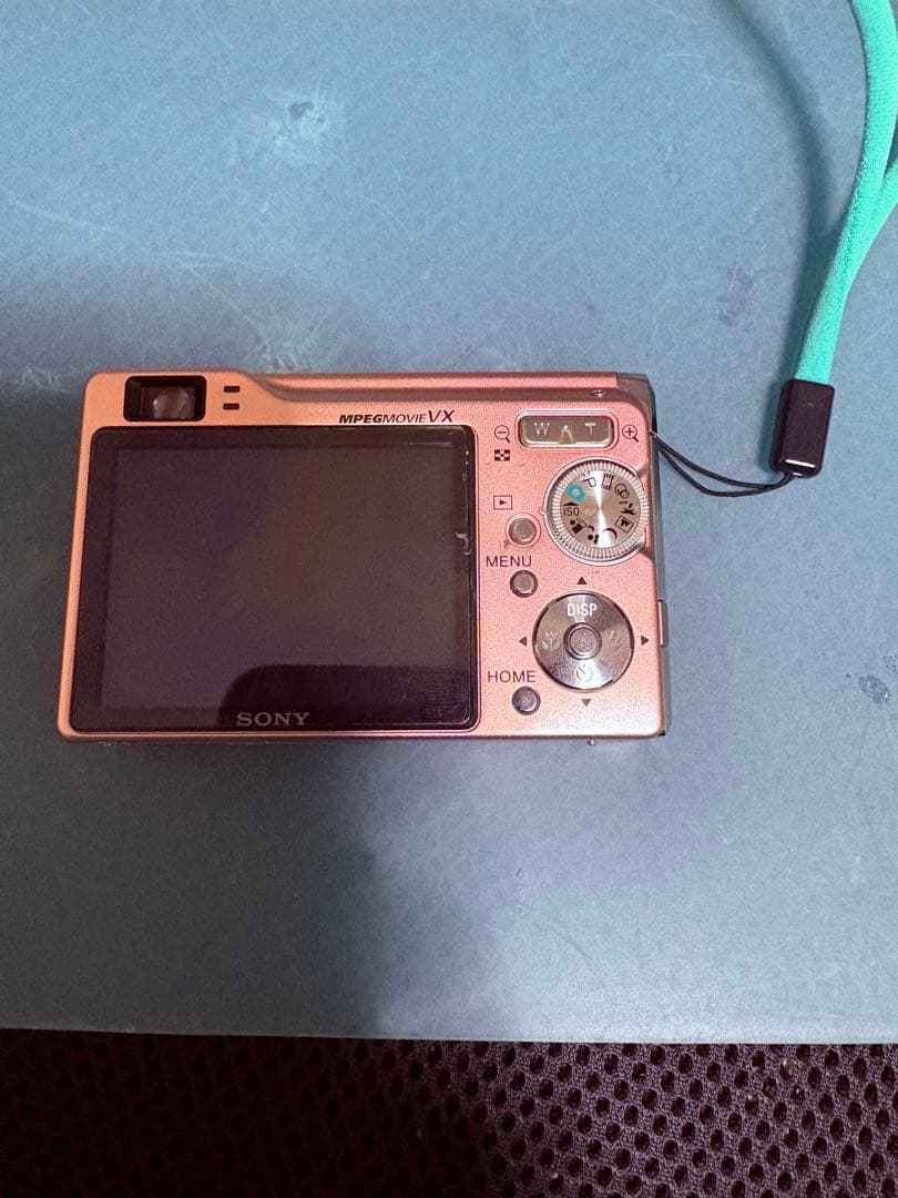 デジカメ　ソニー　サイバーショット　DSC-W80 ピンク　動作品　美品