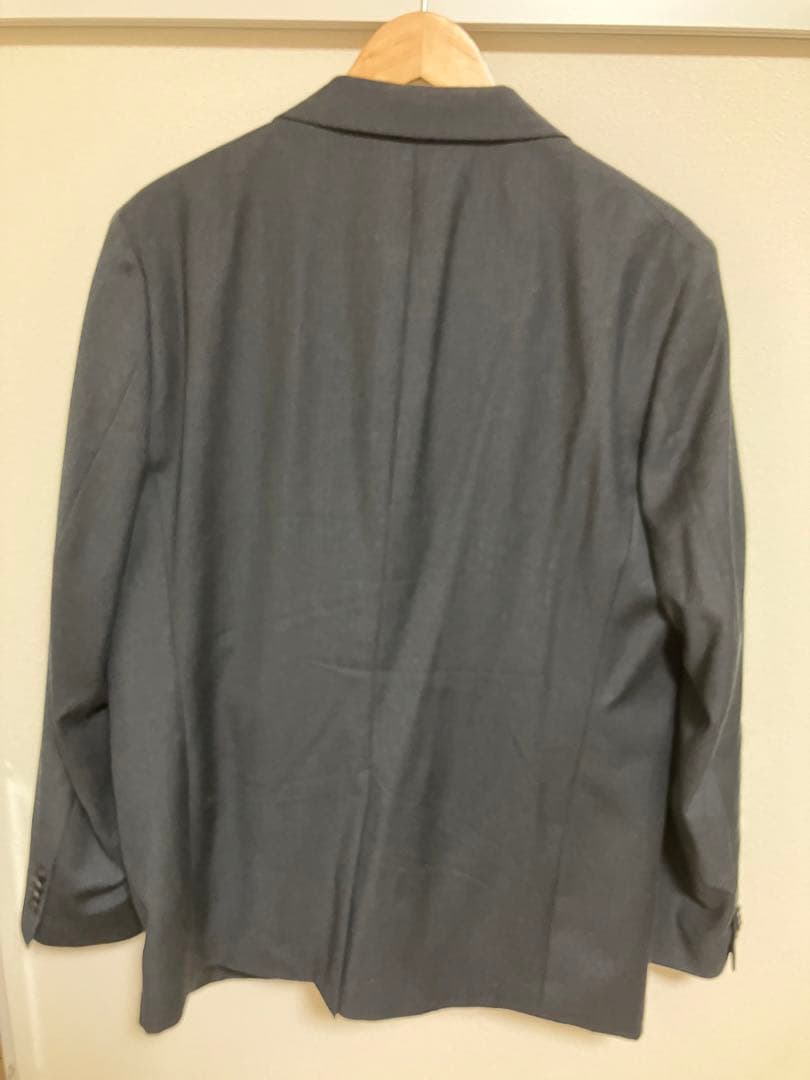 UNIQLO +j ウールジャケット ウールパンツ ダークグレー セットアップ