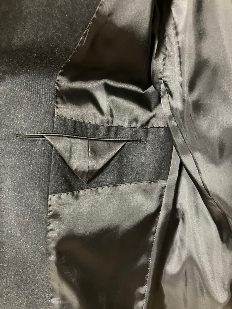 UNIQLO +j ウールジャケット ウールパンツ ダークグレー セットアップ