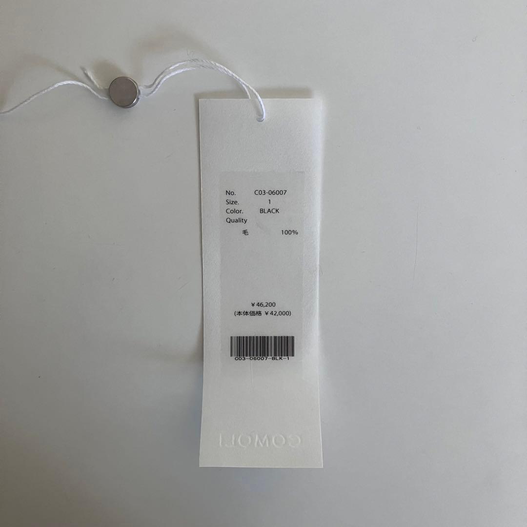 comoli ラムズウールクルーネックニット　size1 25aw