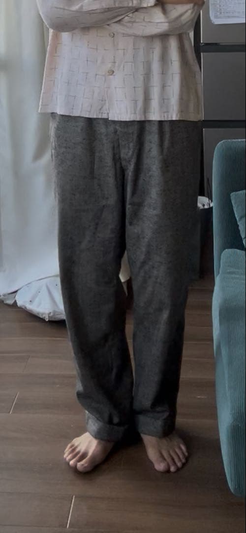 50s 60s USA製 絣 カスリ スラブ レーヨン スラックス