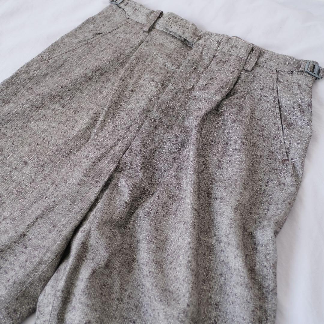 50s 60s USA製 絣 カスリ スラブ レーヨン スラックス