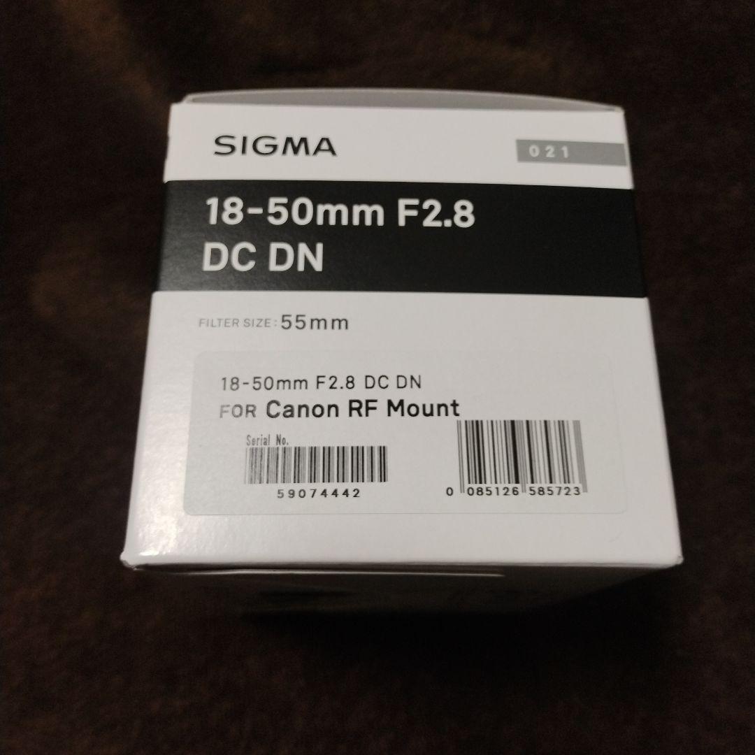 レンズ(ズーム) reoreo905SIGMA 18-50mm F2.8 DC DN