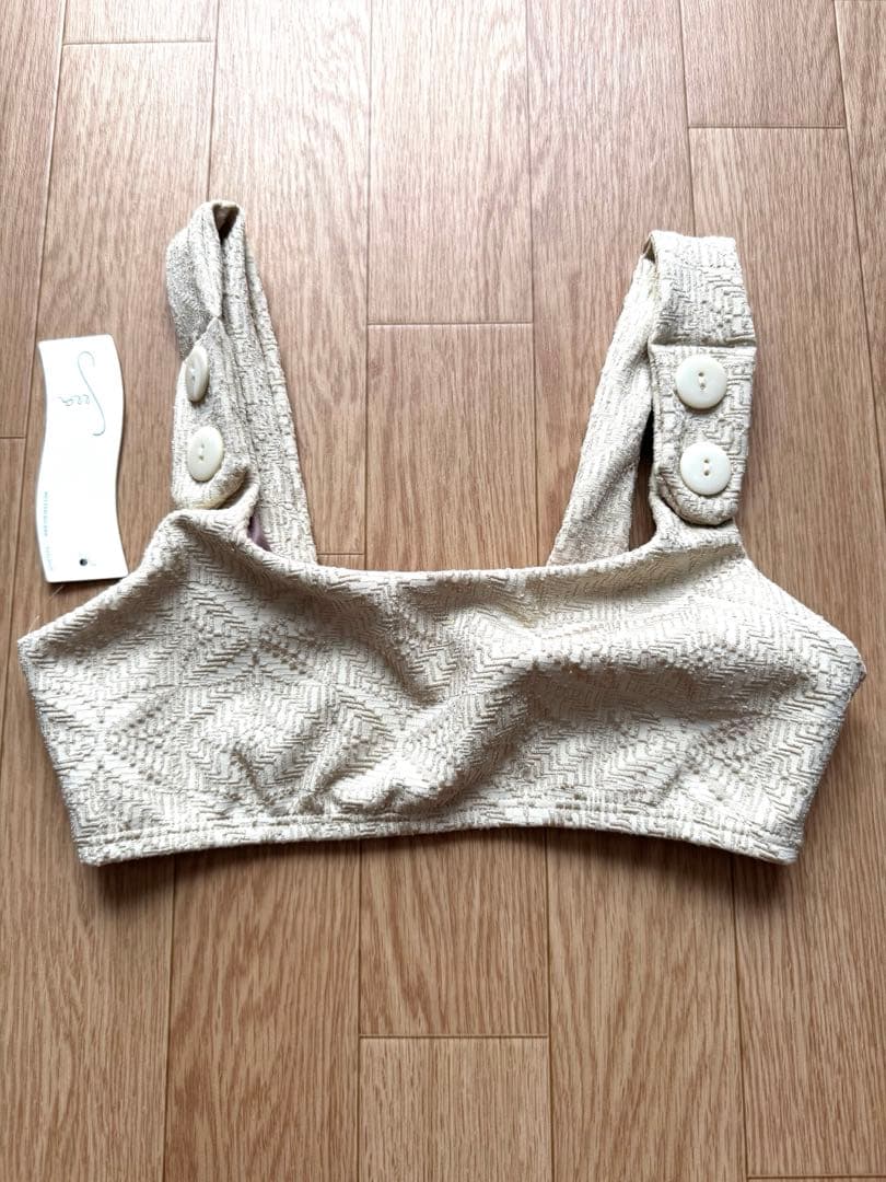 最終お値下げ9/30まで　新品未使用⭐︎ seeaシーア 水着上下セット　Sサイズ