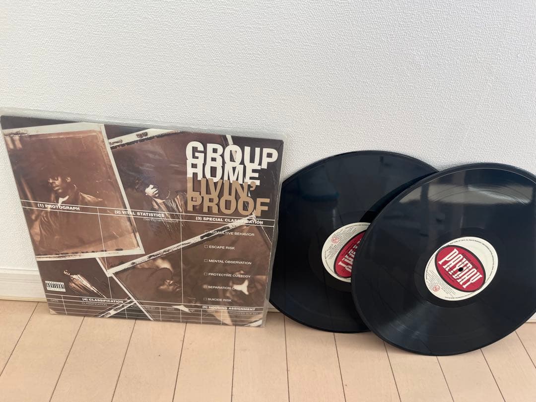 USオリジナル GROUP  LIVIN' PROOF 2LP レコード