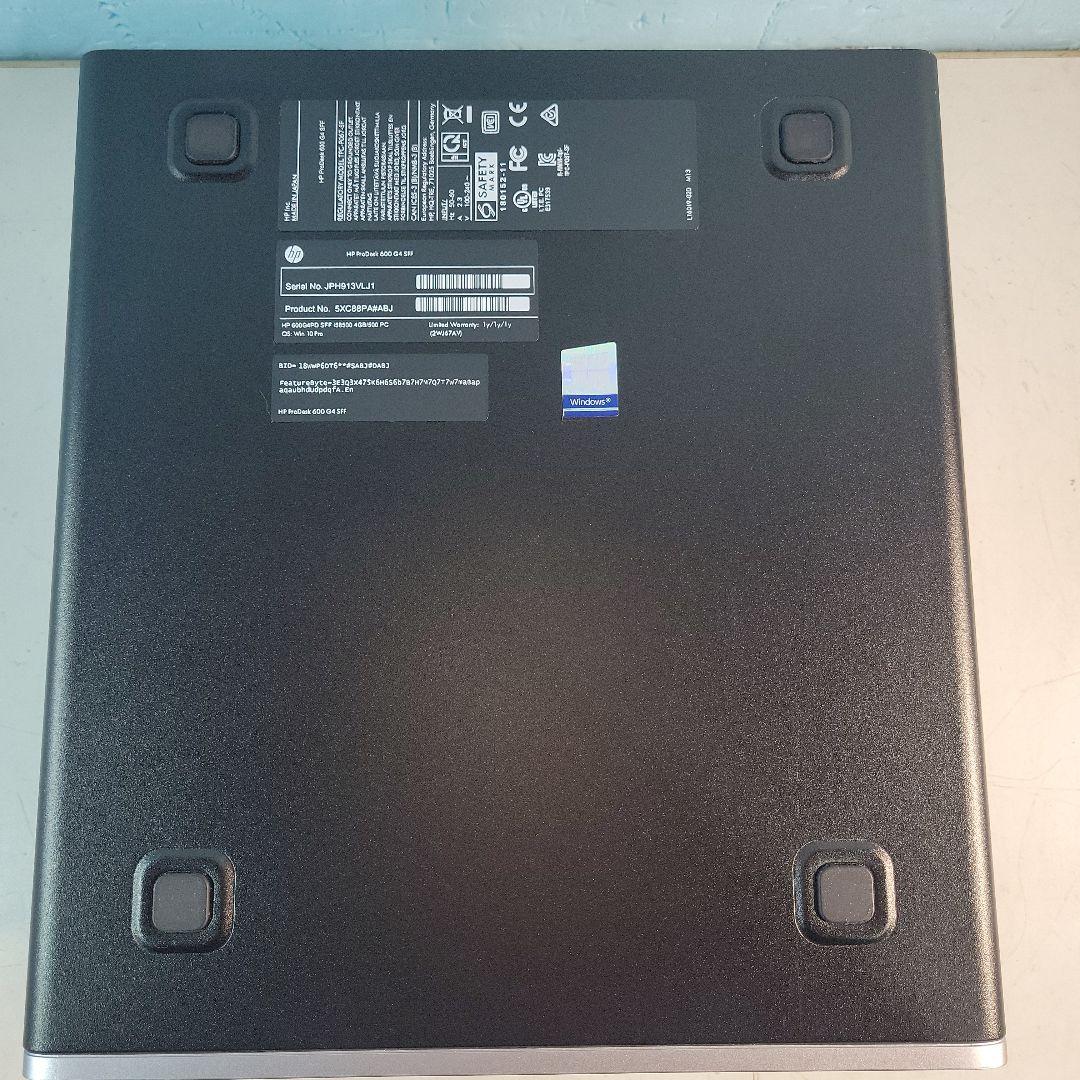HP ProDesk 600 G4 SFF デスクトップ型PC 中古品