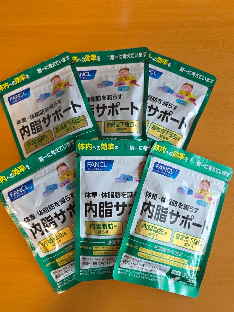 内脂サポート 6袋セット