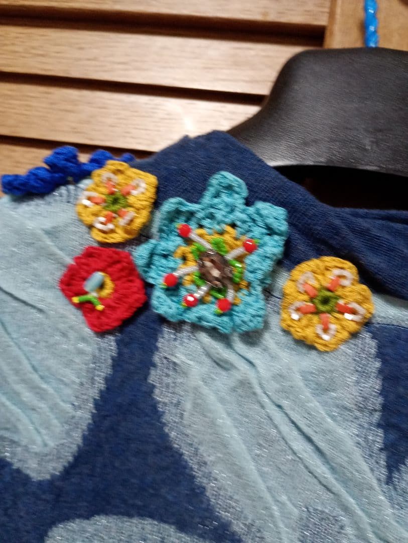 アルベロベロ　新品未使用 ボレロ　カーディガン　ブローチ付