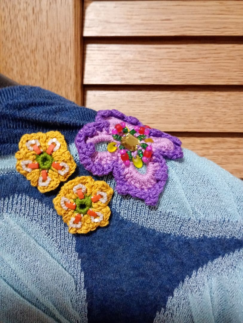 アルベロベロ　新品未使用 ボレロ　カーディガン　ブローチ付