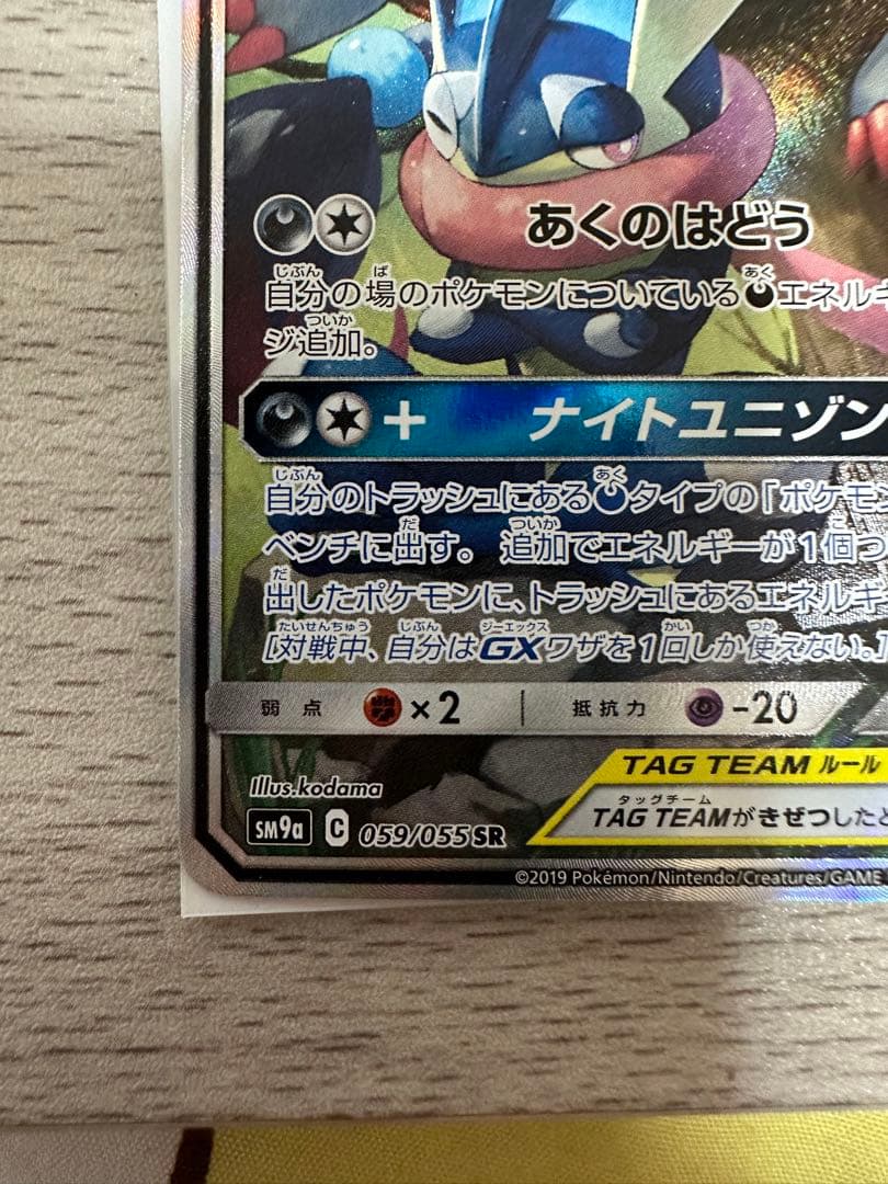 ゴ*ン様 ゲッコウガ＆ゾロアークgx sa