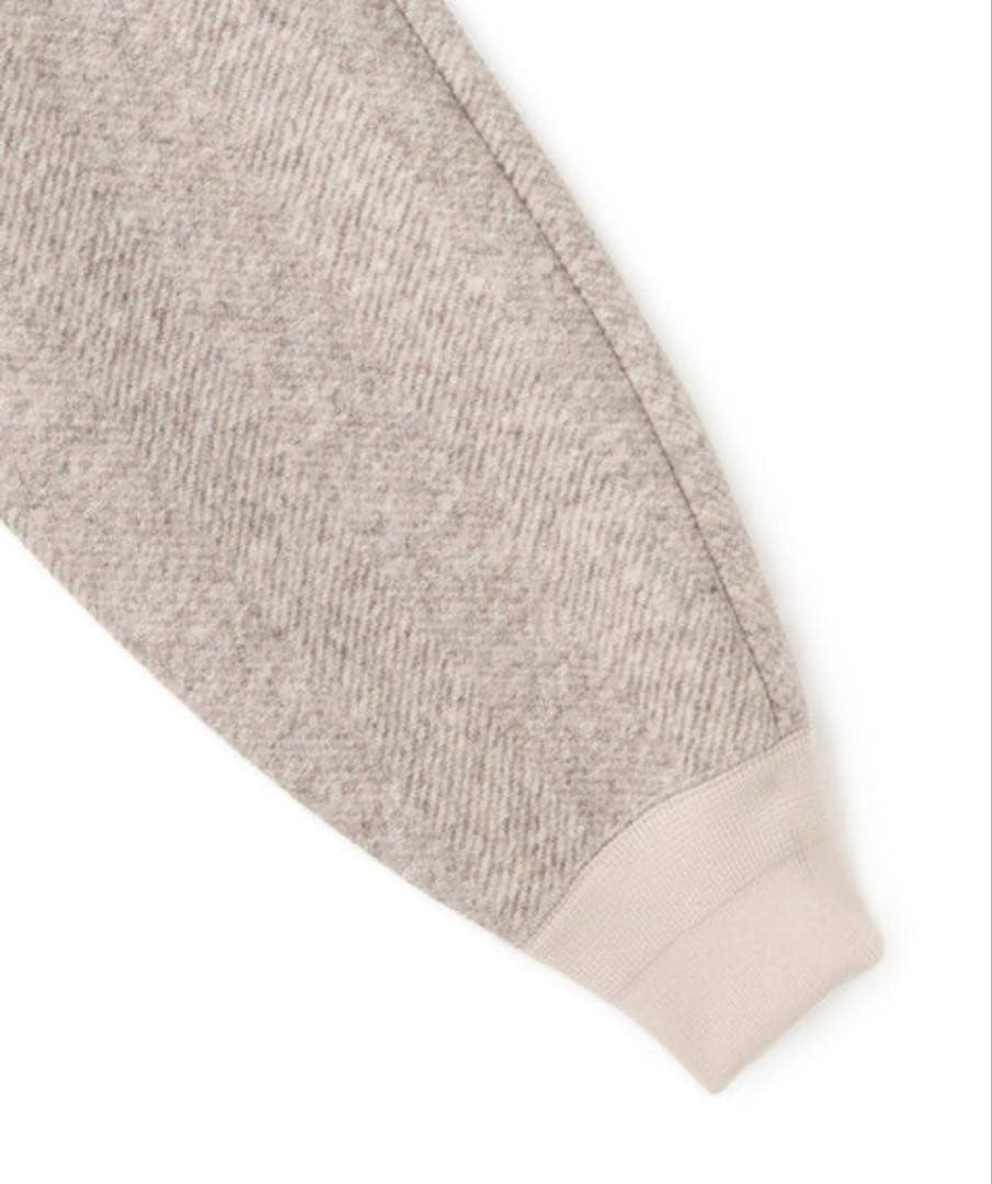 ヘリンボンツイードボンディングコーディガン