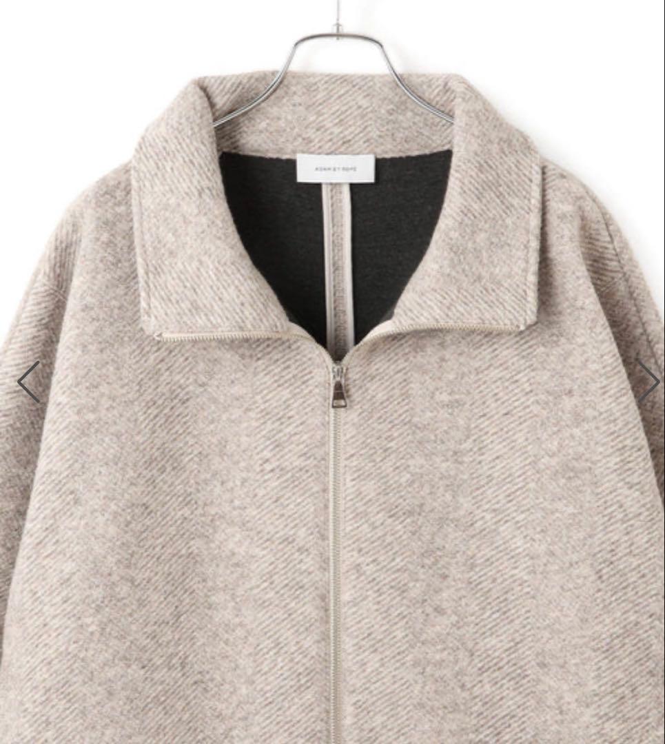 ヘリンボンツイードボンディングコーディガン