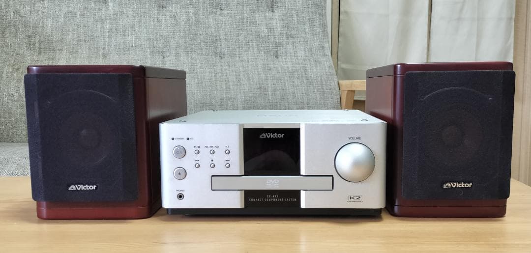 Victor EX-AK1 ウッドコーンスピーカー SP-EXAK1セット