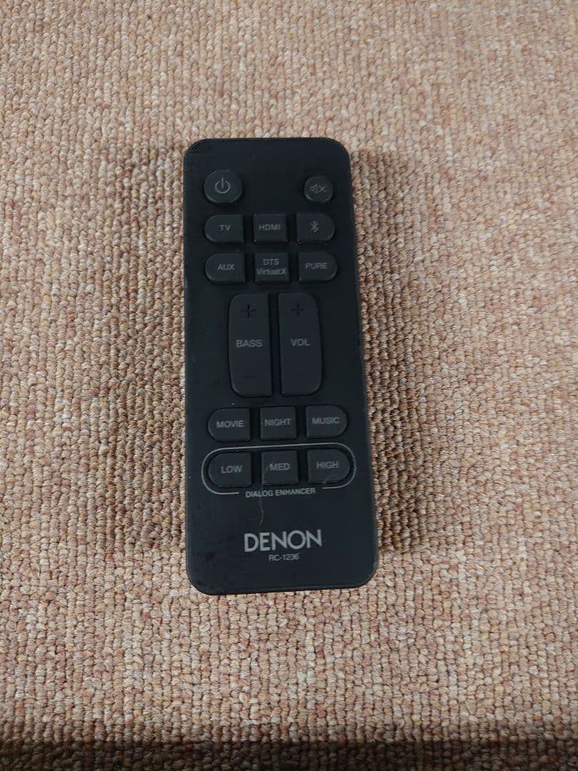 DENON DHT-S216サウンドバー 2021年製 Bluetooth接続可