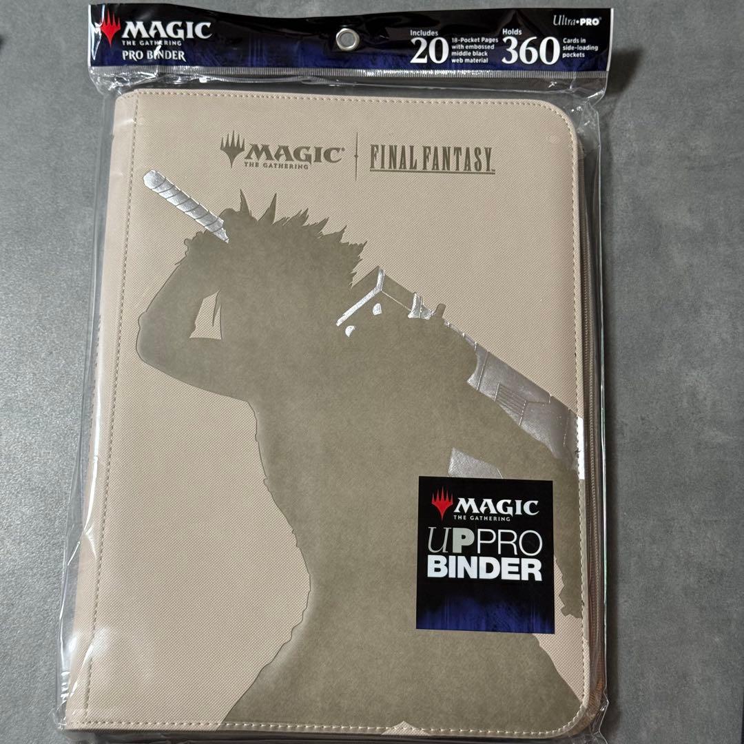 【UltraPro】クラウド・セフィロス バインダー MTG FF ウルトラプロ