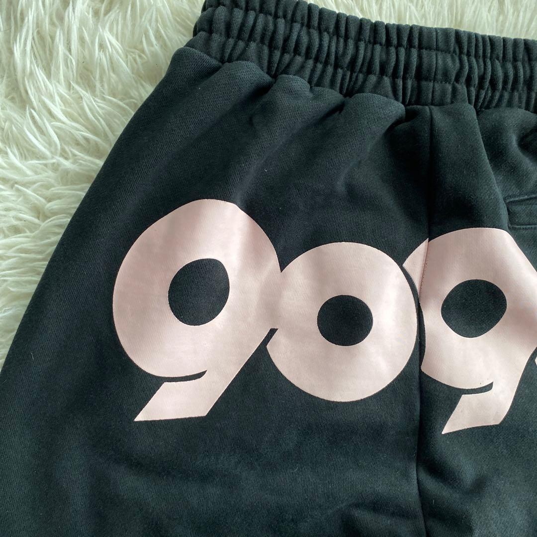 専用です9090 90 Logo Sweat Pants ピンク　ブラック　M