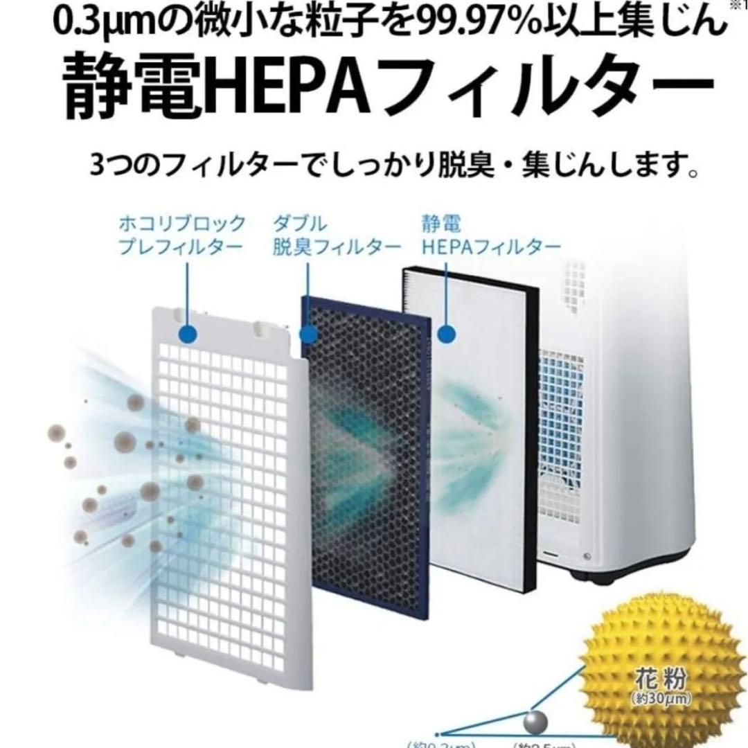 【未使用】SHARP プラズマクラスター 加湿空気清浄機 KC-L500Y-W