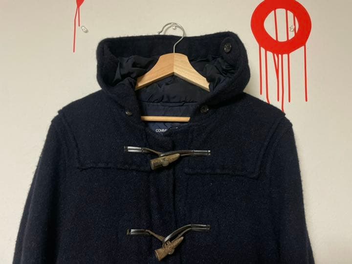 COMME des GARCONS コムデギャルソン ウール縮絨 ダッフルコート