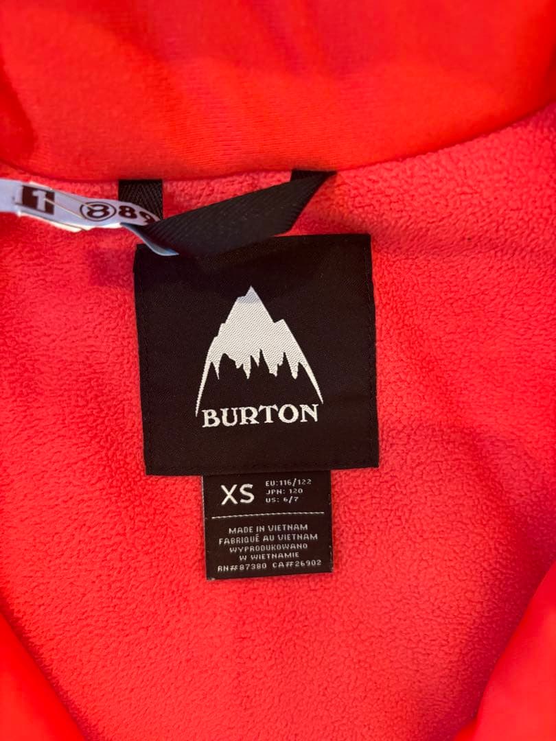 BURTON 子ども用 スノーウェア XS 多色　スノーボード　トドラー