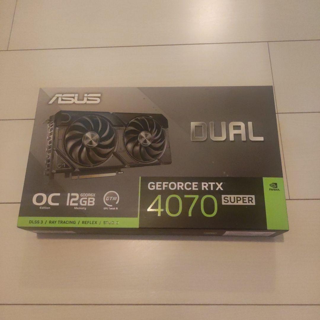グラフィックボード・グラボ・ビデオカード ASUS nvidia Gefore RTX 4070 Super