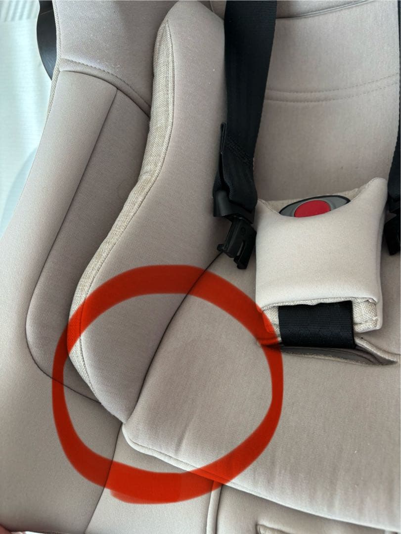 てんぷら　Nuna ピパネクストnチャイルドシート ビスコッティ