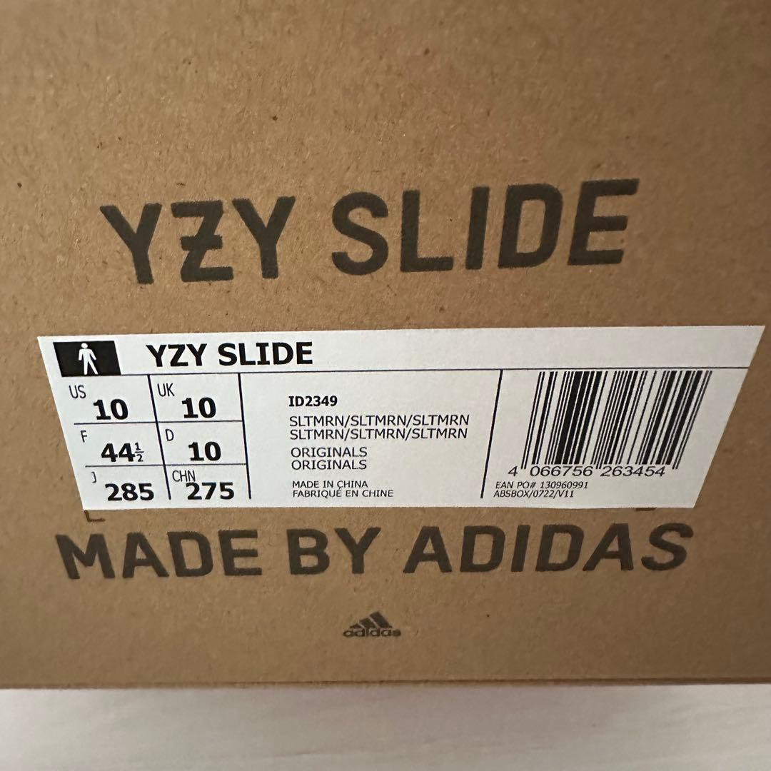 靴 yeezy slide slate marine 28.5cm