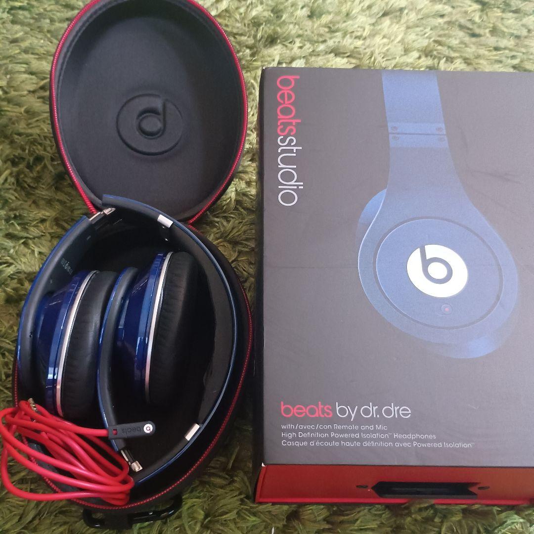 MONSTER Beats by Dr Dre ヘッドフォン 青 有線