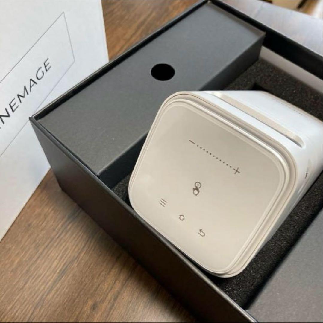 ✨未使用❣️✨CINEMAGE miniプロジェクター♪本体 ホワイト¥49800