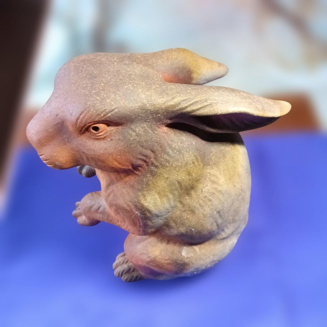 備前焼名工小西陶古作兎