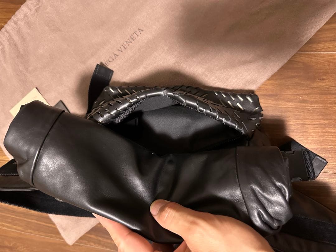 【美品】ボッテガヴェネタ　ウェストバック　ボディバック