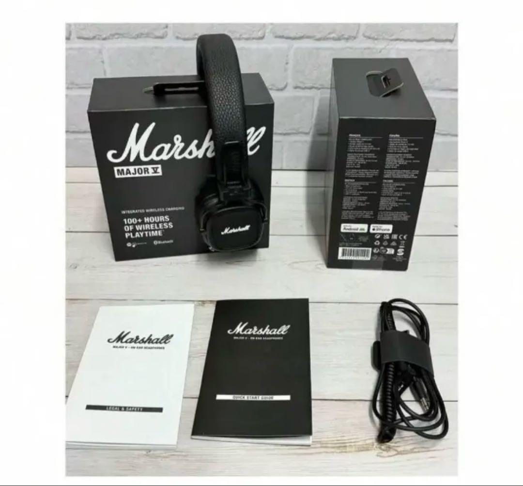 Marshall Major V5 ワイヤレス Bluetooth ヘッドフォン