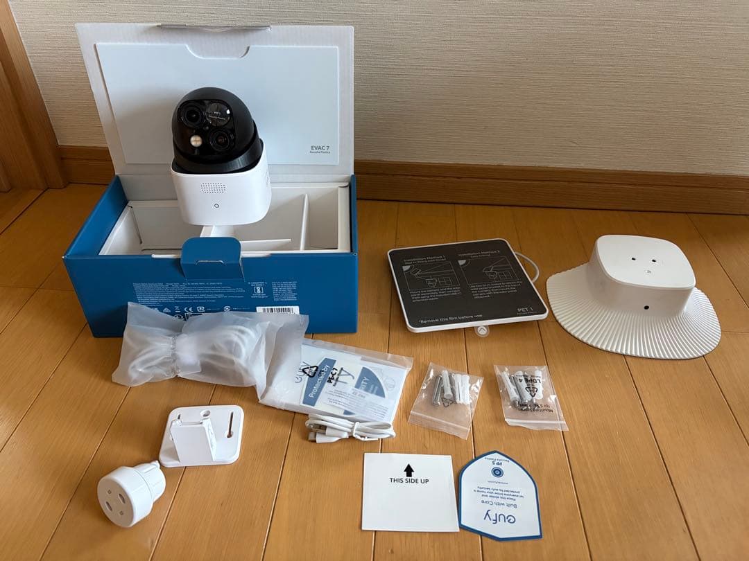 eufy S340 防犯カメラ　防雨カバー　ブラケット付　ポン付けセット