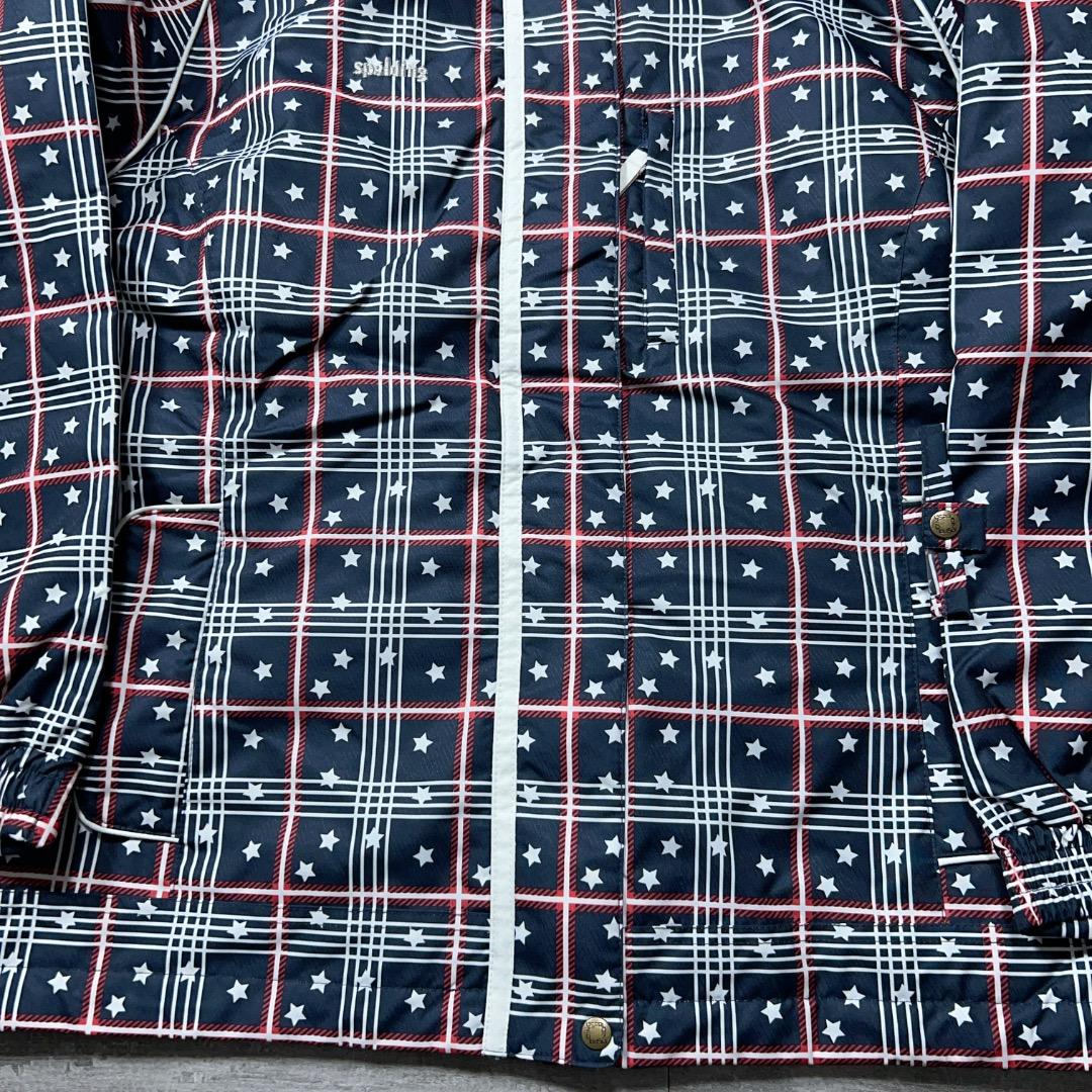 未使用品☆ スキーウェア 上下セット レディース M スポルディング ファー