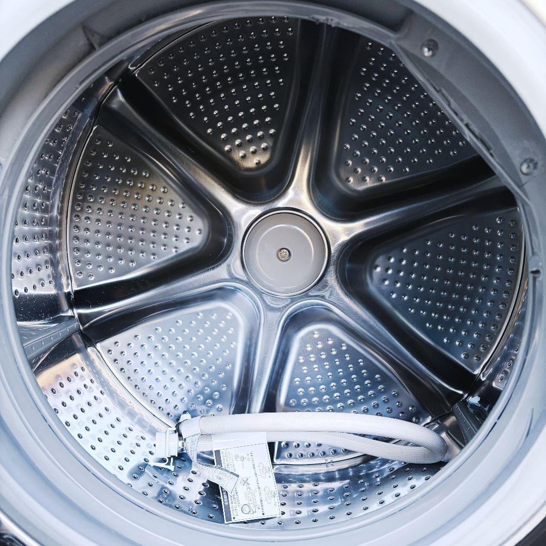 配送設置無料！純正HITACHIステンレスシャンパンおしゃれ洗濯機！完動超美品！