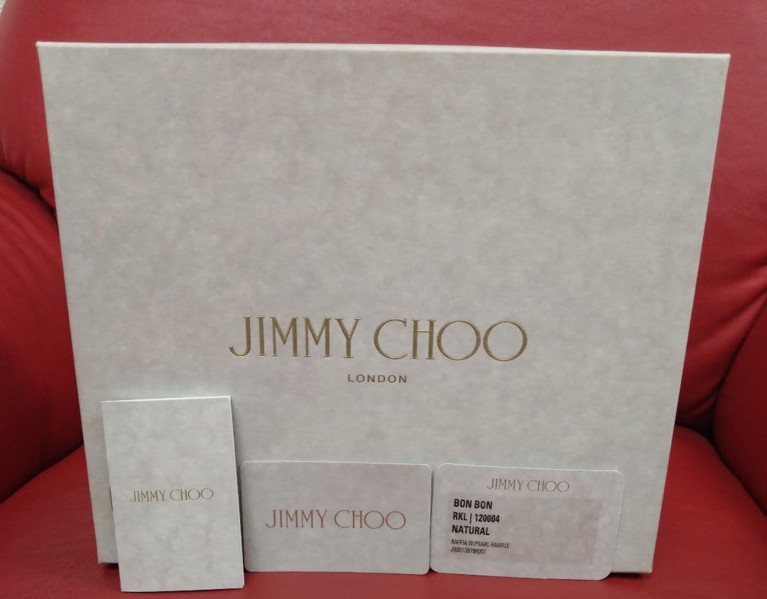 JIMMY CHOO BON BON 　バケット　ナチュラル　神崎恵　大草直子