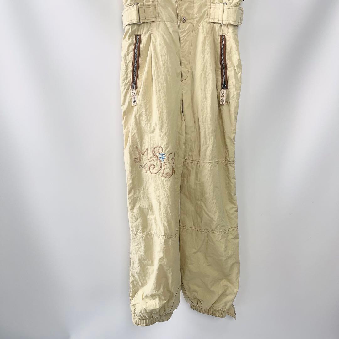 【希少】90s ellese スキーウェア 裏ボア 中綿入り 上下 昭和レトロ