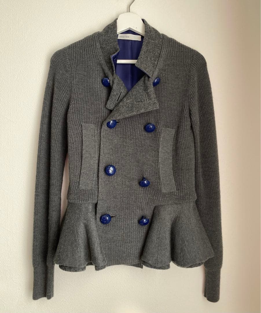 sacai luck ニットブルゾン