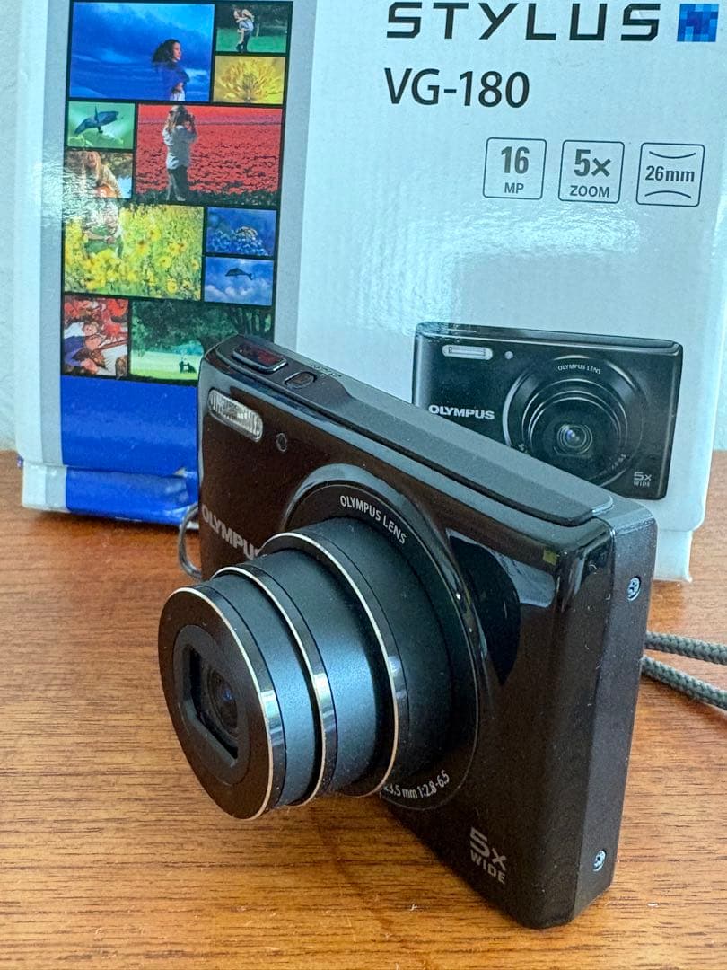 デジタルカメラ OLYMPUS STYLUS VG-180 16MP