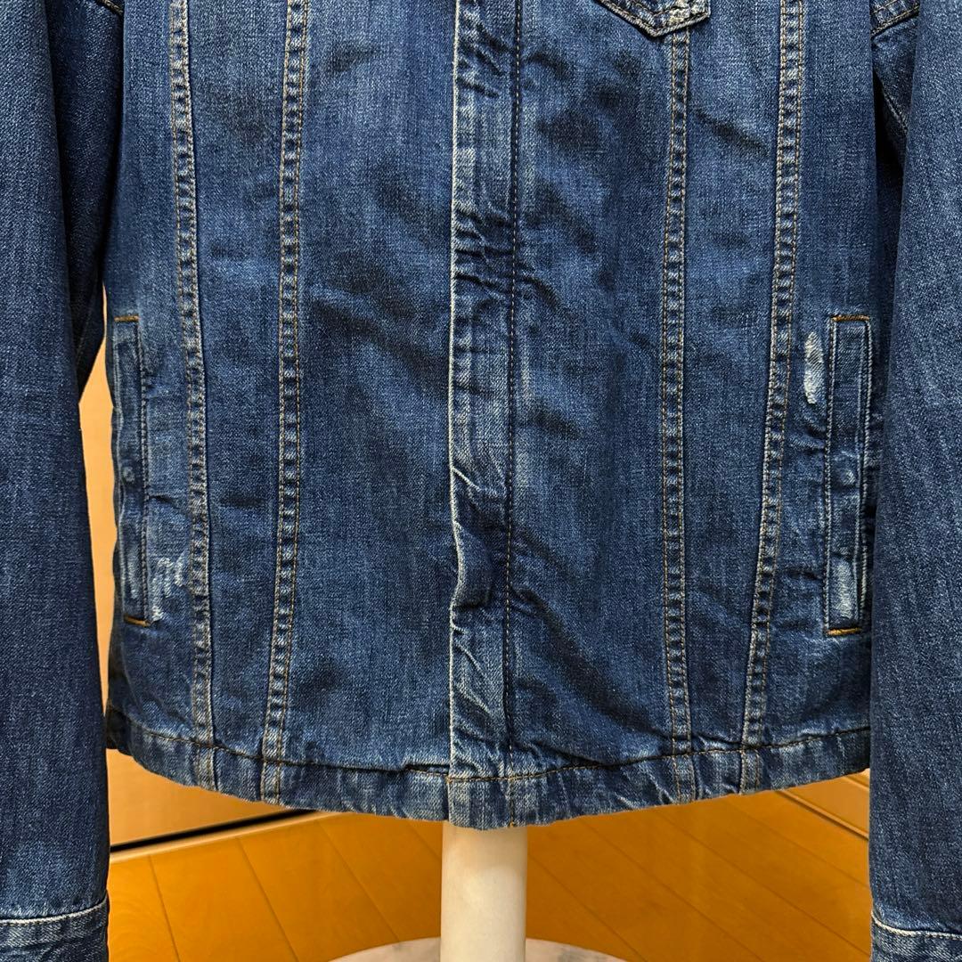 DOLCE&GABBANA デニムジャケット ジップアップ