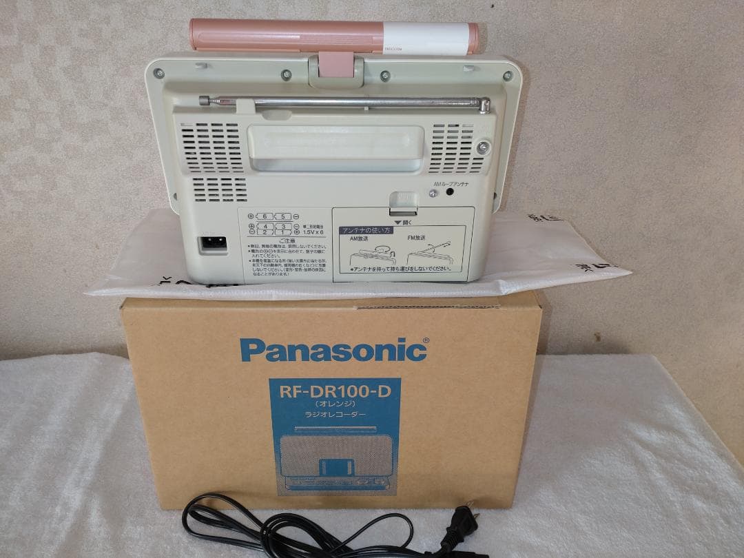 Panasonic RF-DR100 ラジオレコーダー