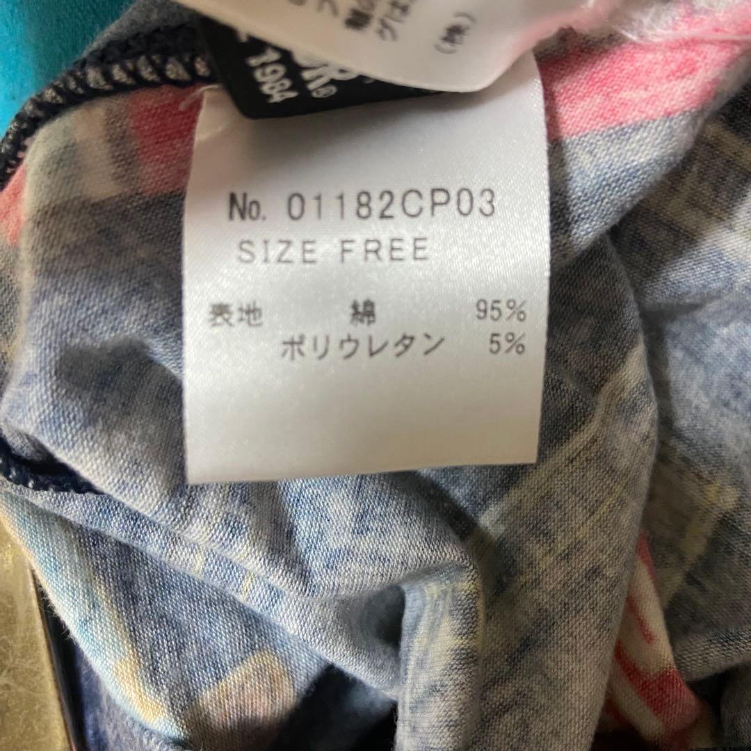 HYSTERIC GLAMOUR ワッペンデニム プリント レギンス