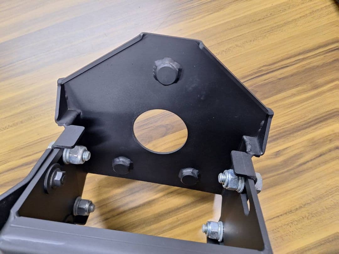 ジムニー　JB23 背面タイヤ移動　 ナンバー移設セット