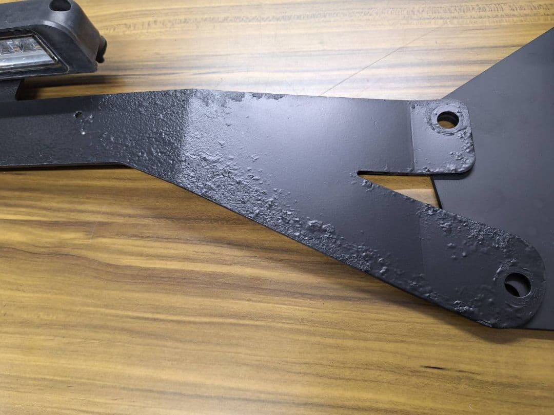 ジムニー　JB23 背面タイヤ移動　 ナンバー移設セット