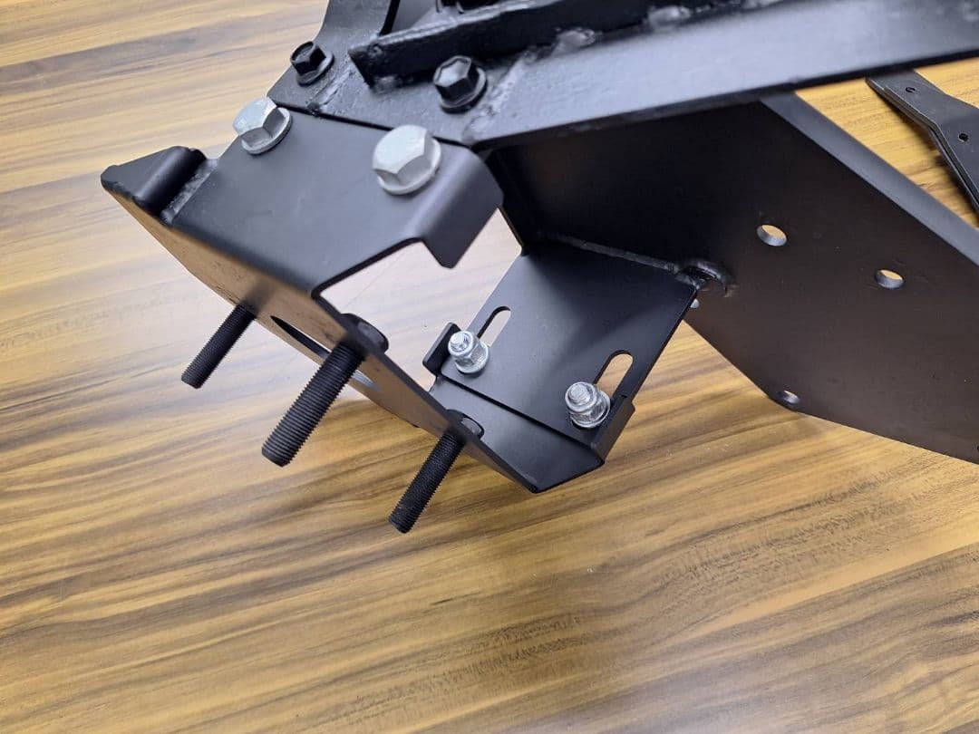 ジムニー　JB23 背面タイヤ移動　 ナンバー移設セット