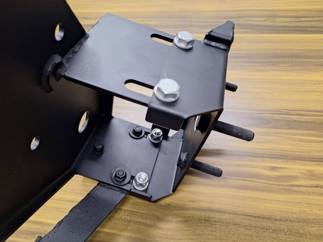 ジムニー　JB23 背面タイヤ移動　 ナンバー移設セット