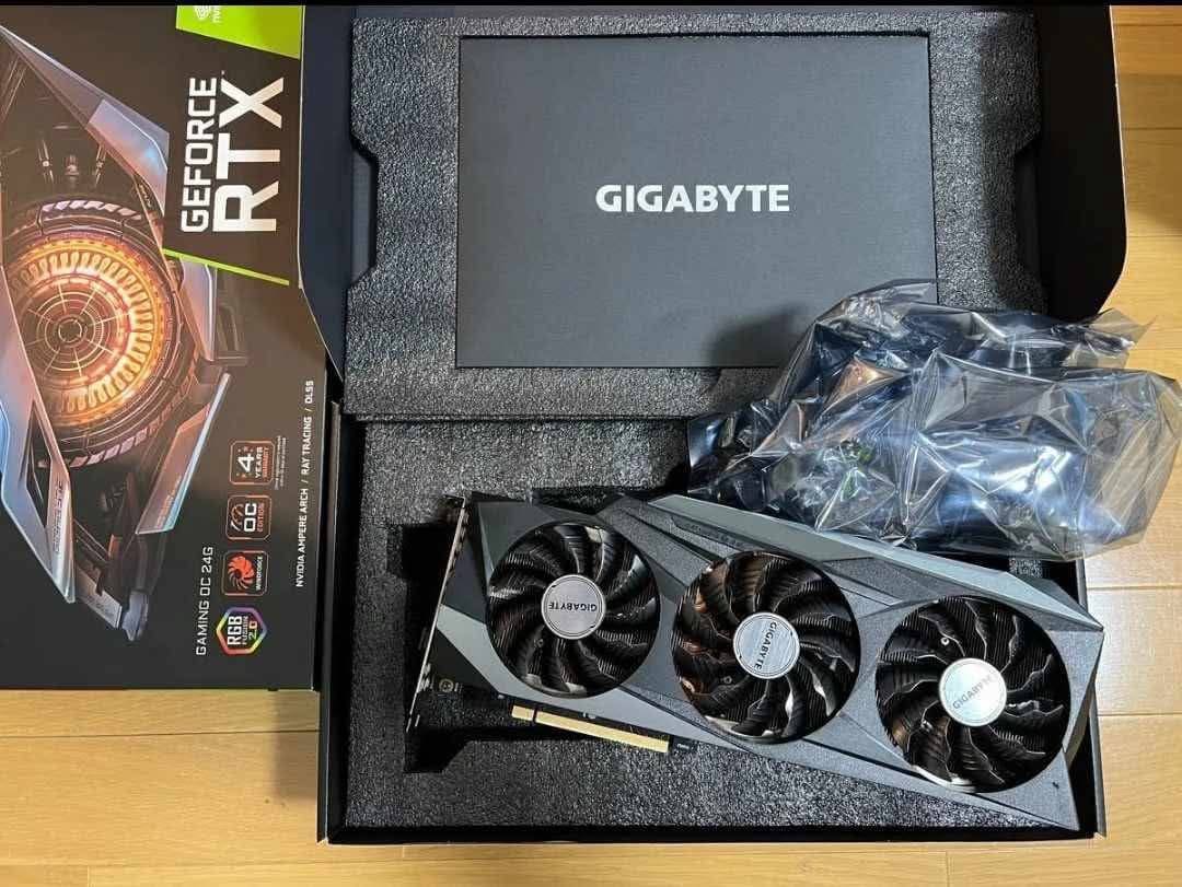 グラフィックボード・グラボ・ビデオカード GIGABYTE GEFORCE RTX 3090 OC EDITION 24G